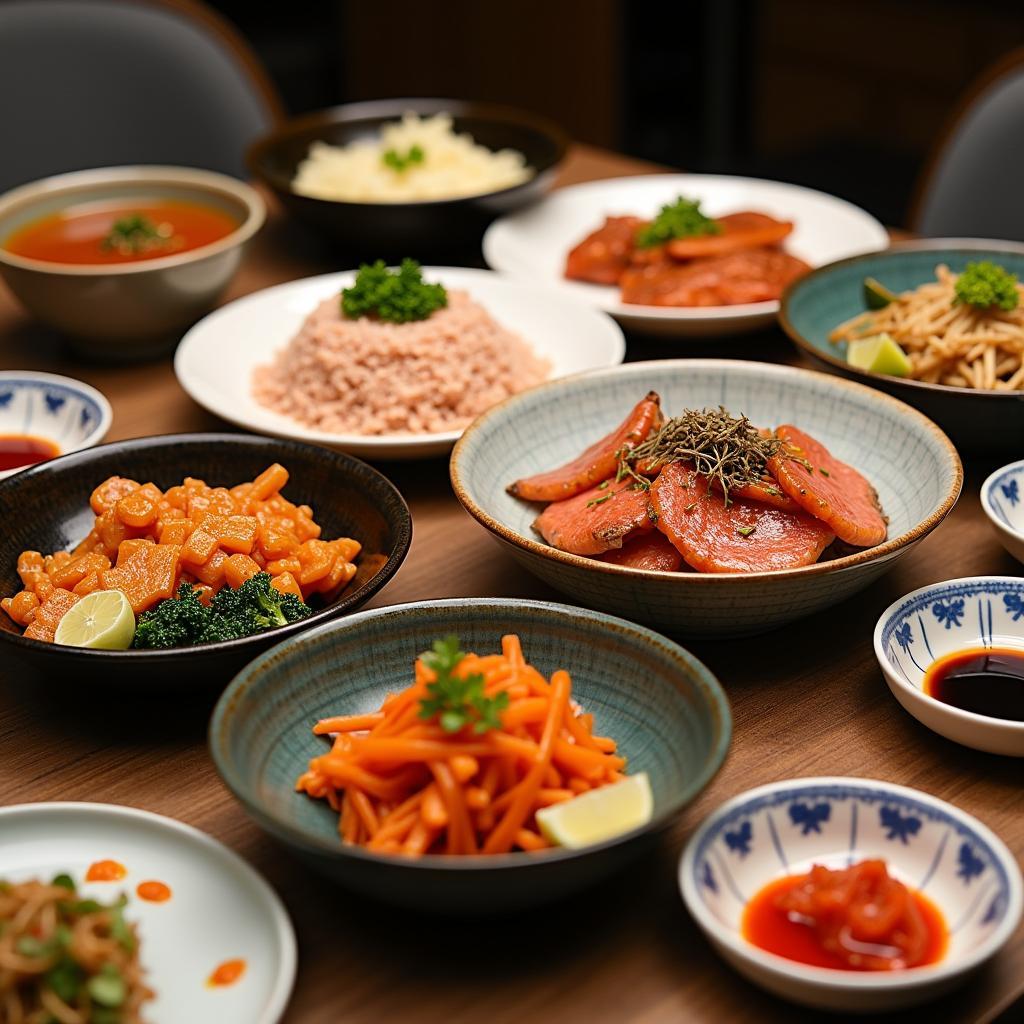 am thuc han quoc bibimbap bulgogi