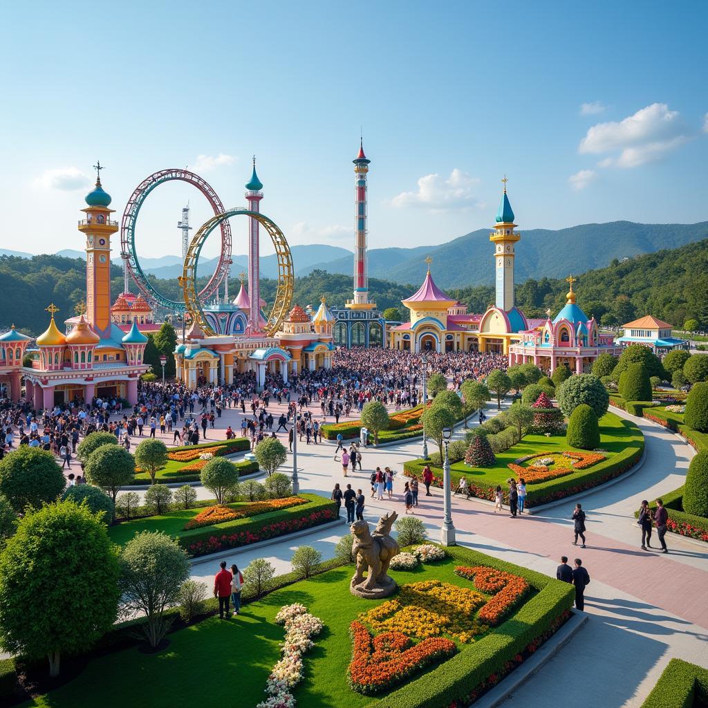 Cong viên Everland Hàn Quốc