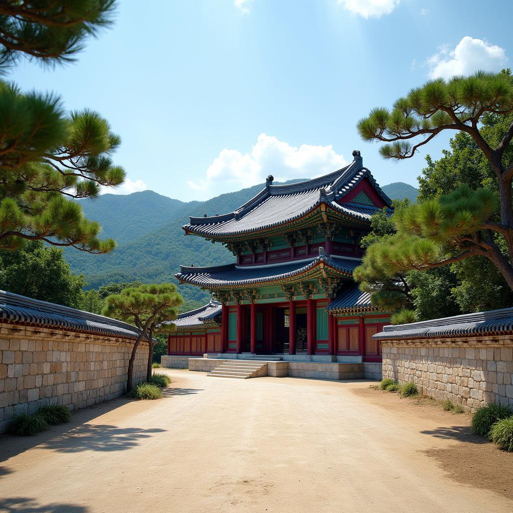 Cung điện Gyeongbokgung Seoul vẻ đẹp cổ kính và tráng lệ