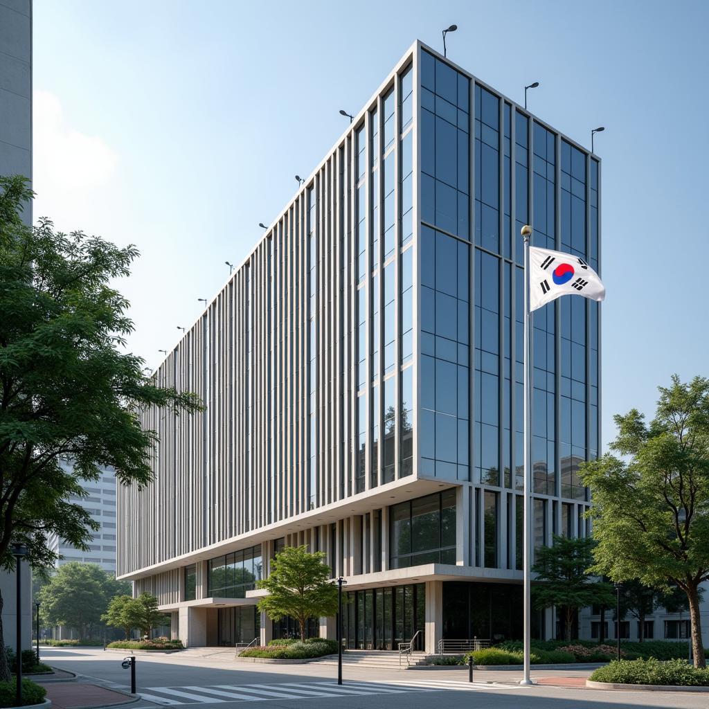 Dia chi Dai su quan Han Quoc Ha Noi