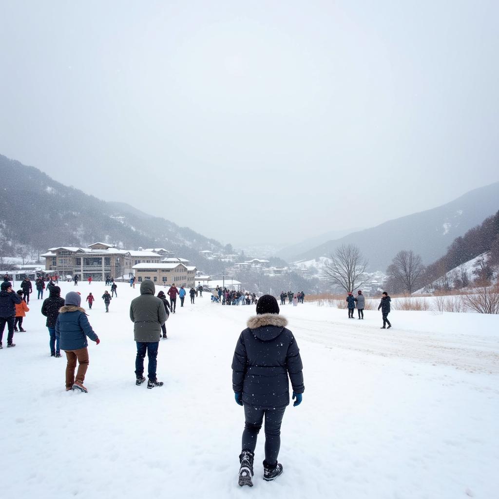 Thời tiết du lịch Hàn Quốc tháng 1