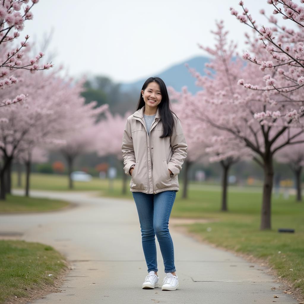 Thời tiết Hàn Quốc tháng 3, trang phục phù hợp