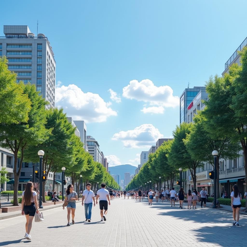 Thời tiết Hàn Quốc tháng 6 nắng ấm dễ chịu phù hợp du lịch