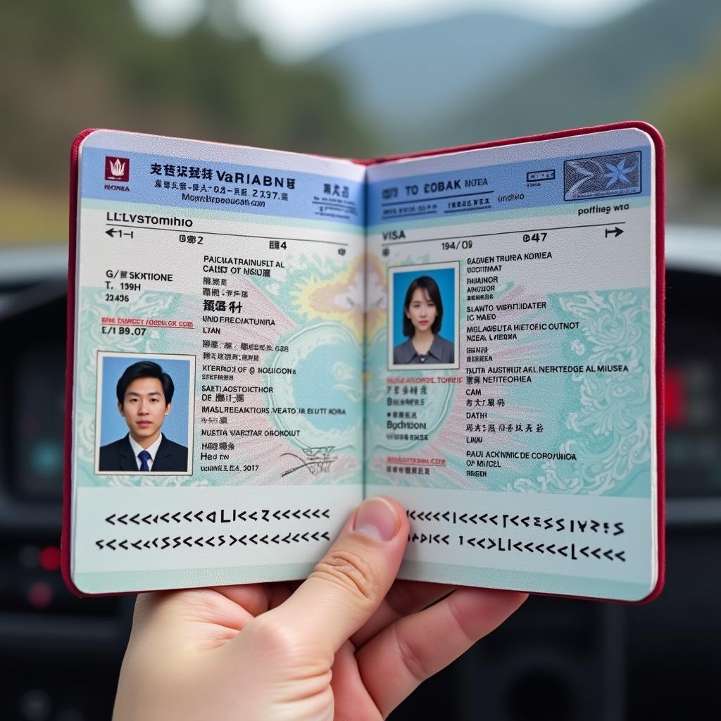 Visa du lịch Hàn Quốc đã được cấp thành công